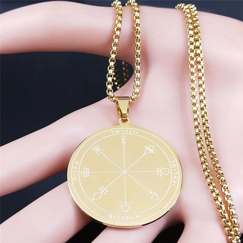 Salomons Talisman – Schutz, Glück und Reichtum in Edelstahl