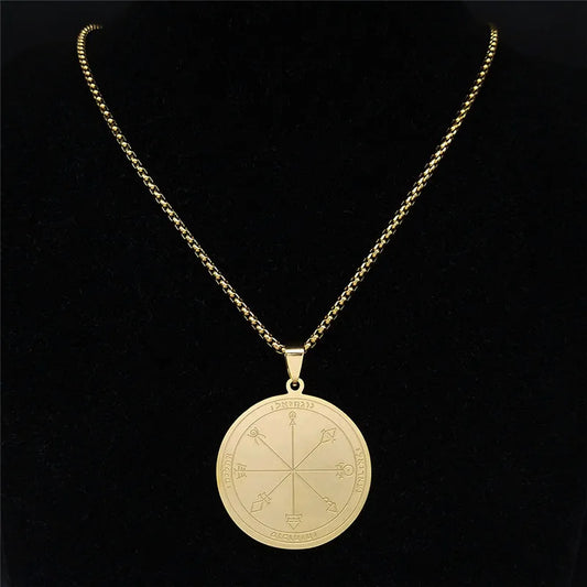 Salomons Talisman – Schutz, Glück und Reichtum in Edelstahl